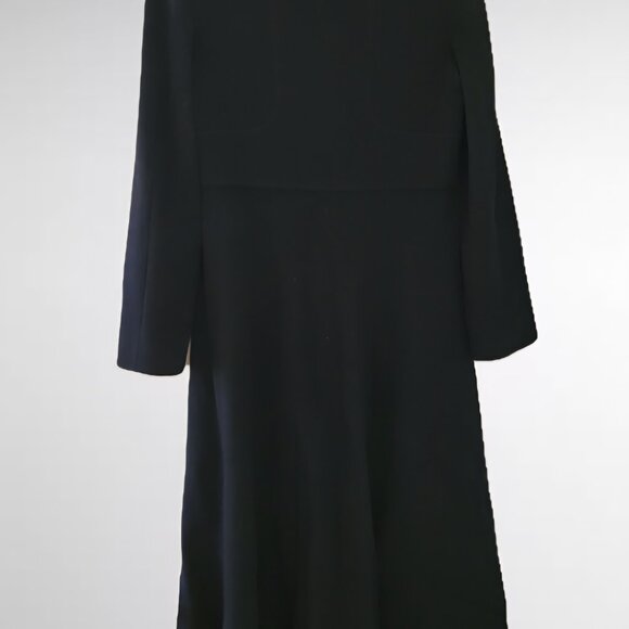 MaxMara Funnel Neck Virgin Wool Coat - Picture 2 of 7